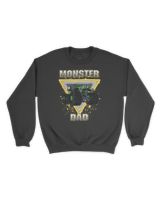 Monster Truck Dad T-Shirt Unisex Sweatshirt black s